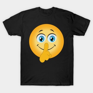 Shushing Face T-Shirt